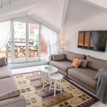 Stylish Duplex In Beyolu With Private Terrace Appartement Istambul